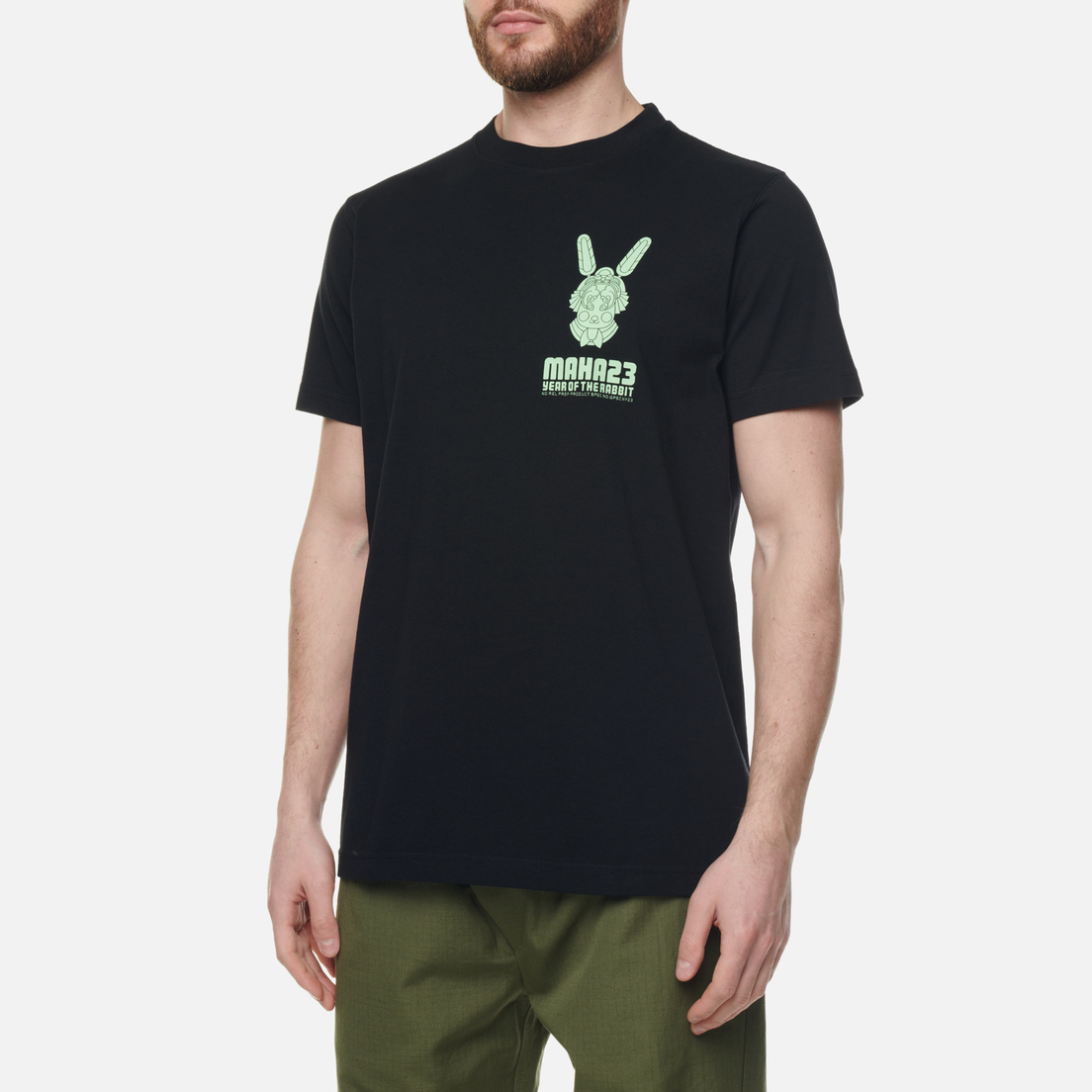 maharishi Мужская футболка x Allister Lee Water Rabbit