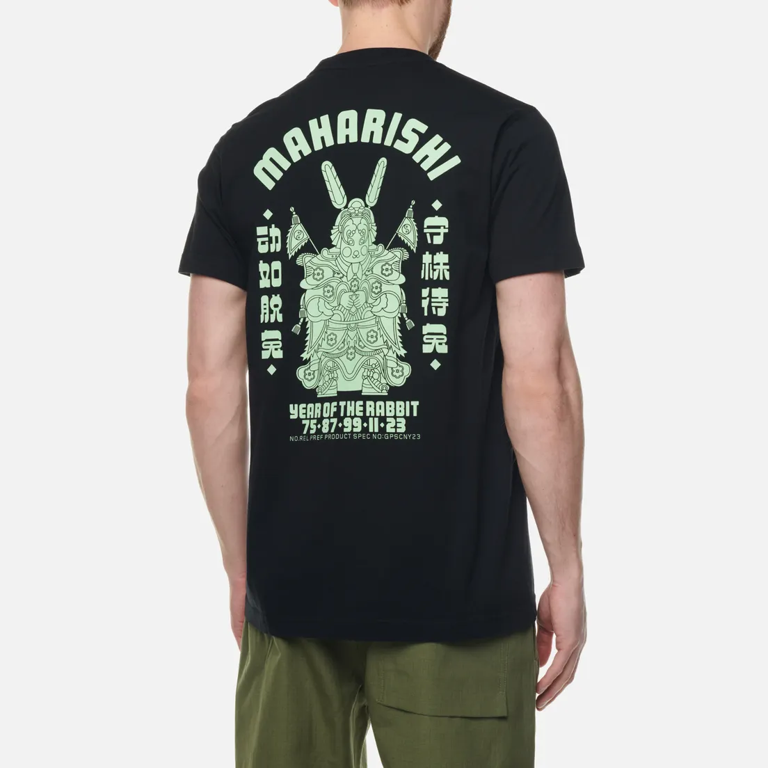maharishi Мужская футболка x Allister Lee Water Rabbit