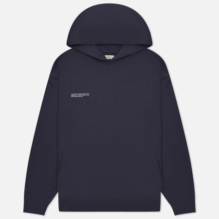 фото Мужская толстовка pangaia 365 seasonal hoodie, цвет синий, размер xxs