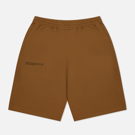 фото Мужские шорты pangaia 365 long, цвет коричневый, размер xxs