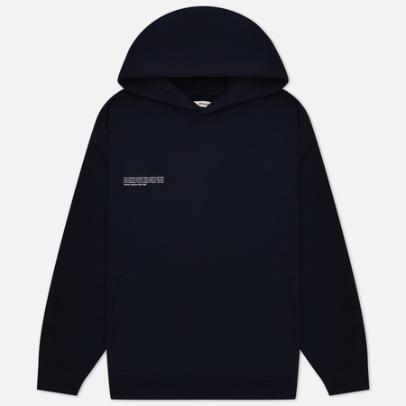 фото Мужская толстовка pangaia 365 seasonal signature hoodie, цвет синий, размер xxs