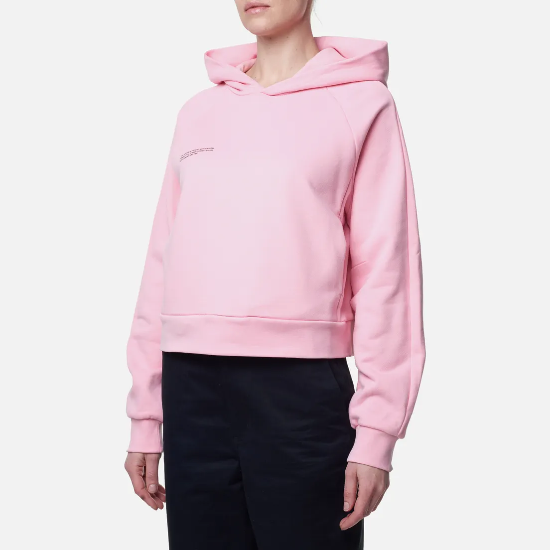 PANGAIA Женская толстовка Organic Cotton Crop Hoodie
