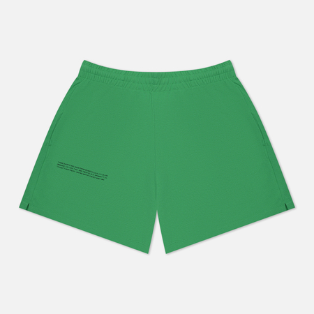 фото Женские шорты pangaia organic cotton pique with c-fiber, цвет зелёный, размер xs