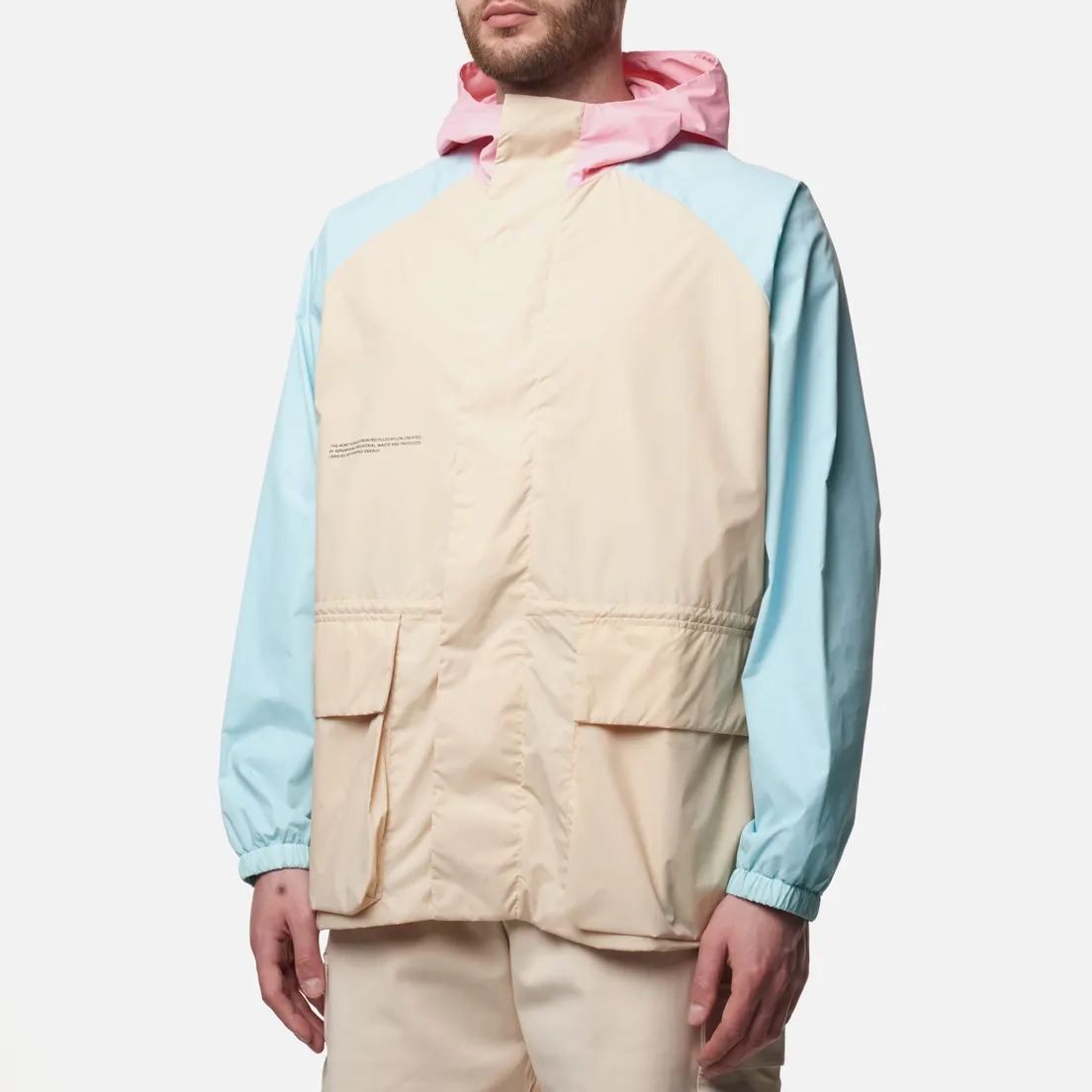 PANGAIA Мужская куртка ветровка Recycled Nylon Color Block