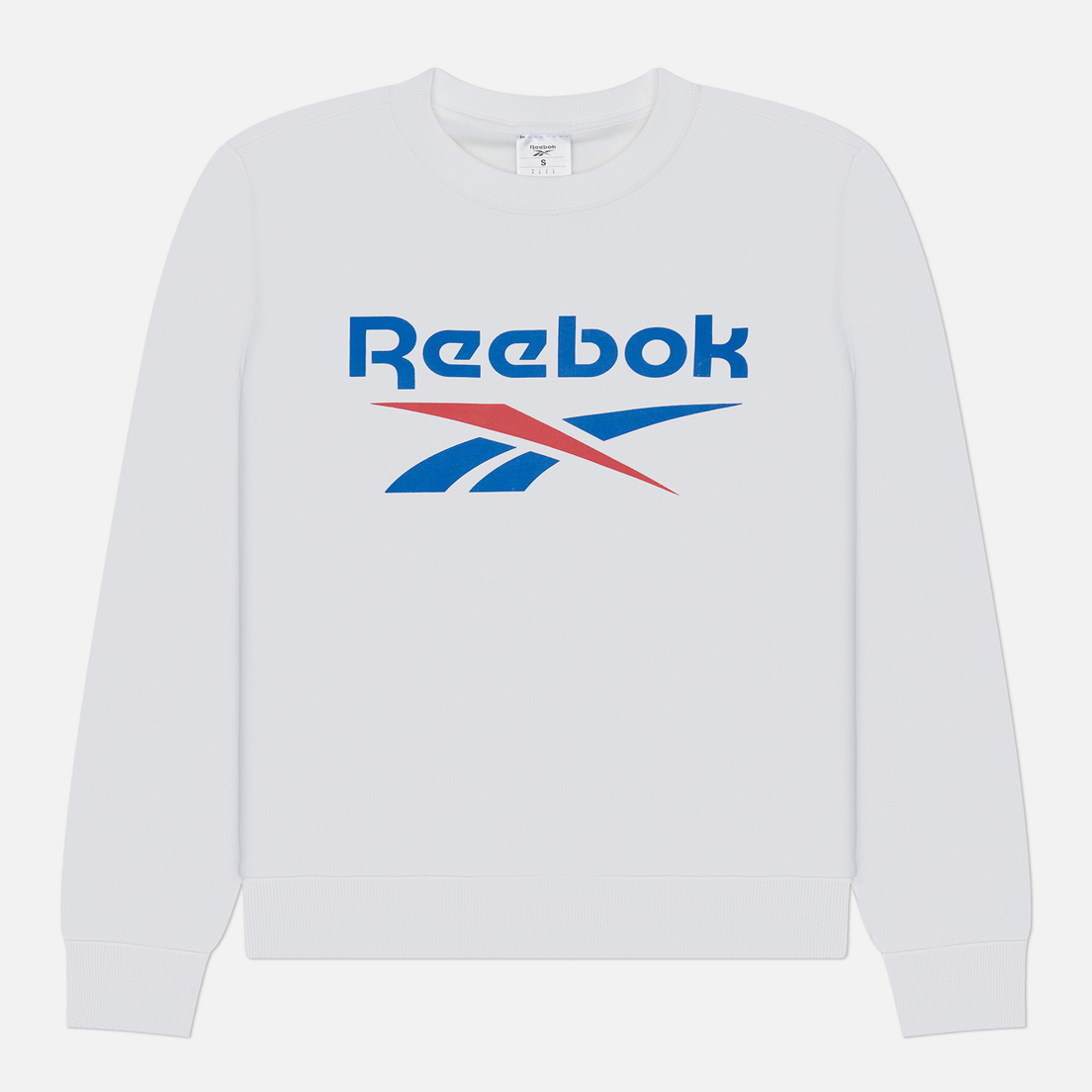 Reebok Женская толстовка Identity Big Logo Fleece Crew