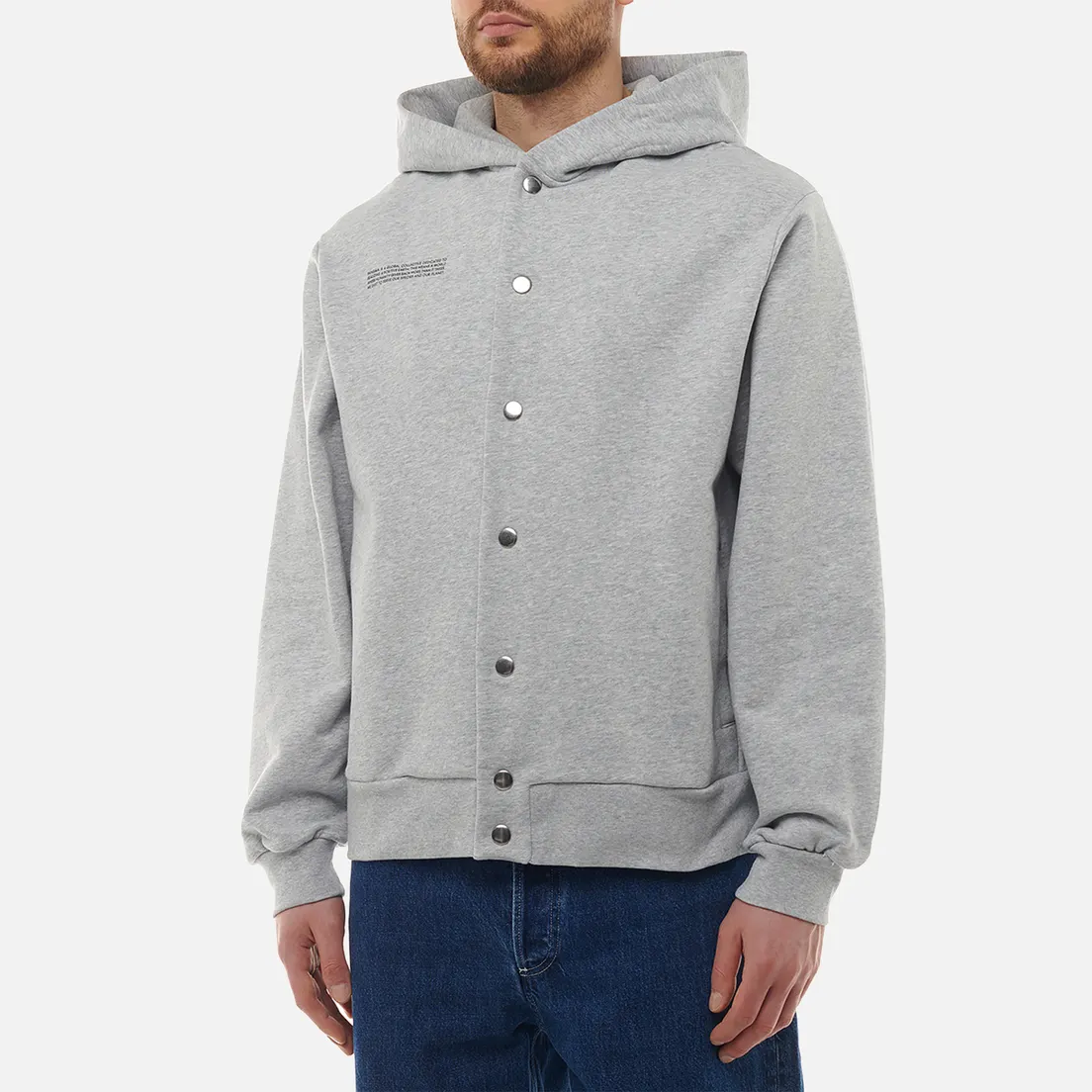 PANGAIA Мужская толстовка 365 Midweight Snap Button Hoodie