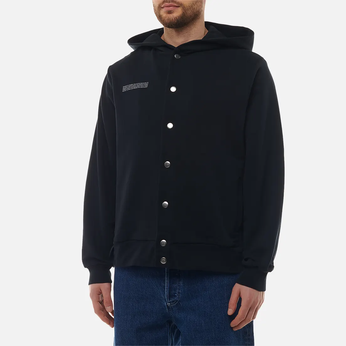 PANGAIA Мужская толстовка 365 Midweight Snap Button Hoodie