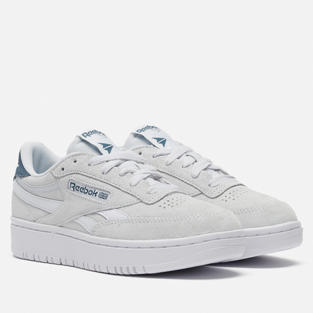 фото Женские кроссовки reebok club c double revenge, цвет серый, размер 35.5 eu