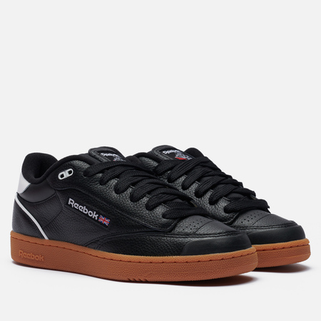 фото Мужские кроссовки reebok club c bulc, цвет чёрный, размер 40.5 eu