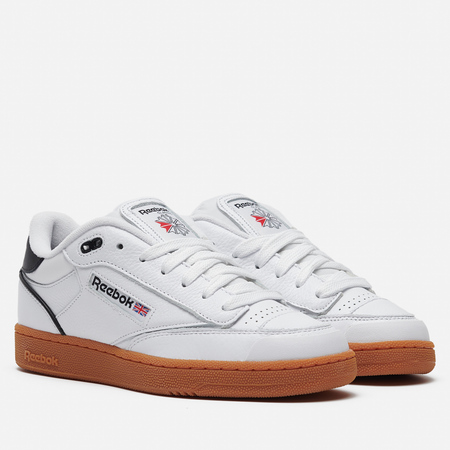 фото Мужские кроссовки reebok club c bulc, цвет белый, размер 44.5 eu