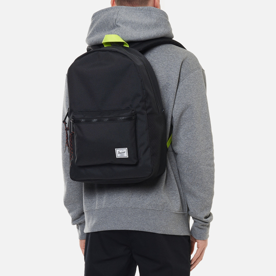 Рюкзак Herschel Supply Co. Settlement Black/Safety Yellow