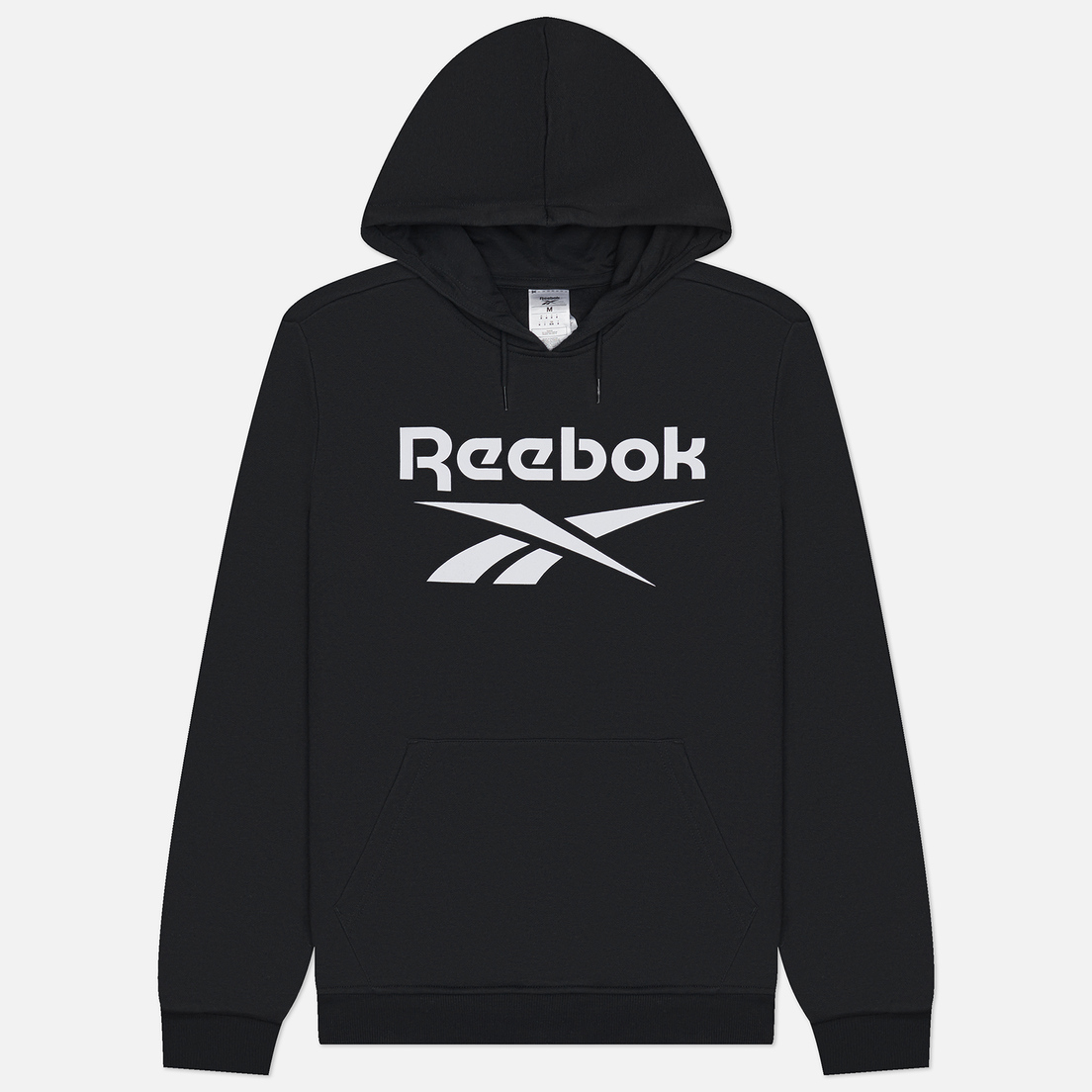 Reebok Мужская толстовка Identity Fleece Stacked Logo Hoodie