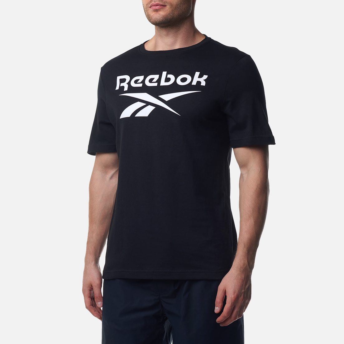 Reebok Мужская футболка Identity Big Stacked Logo