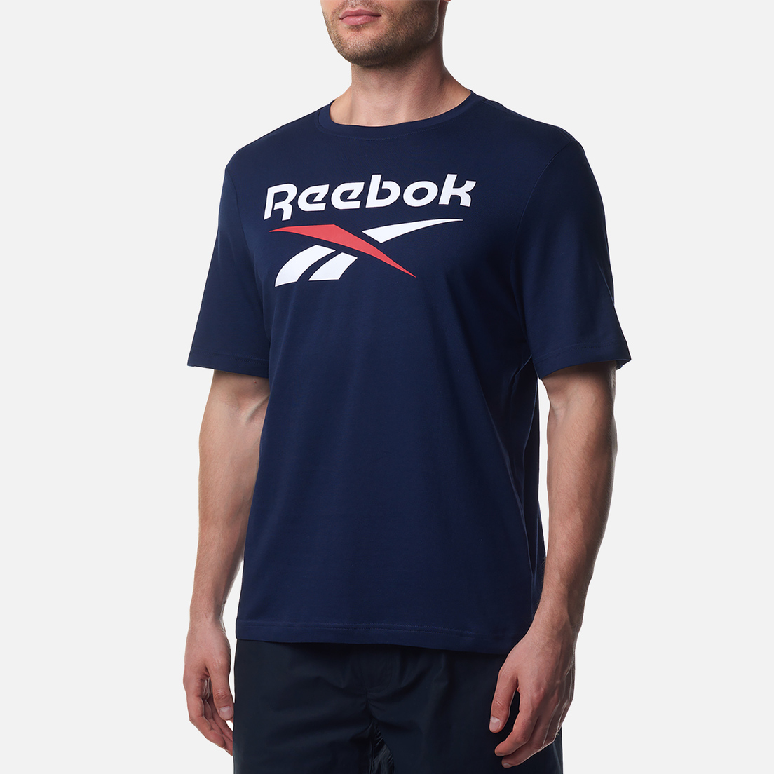 Reebok Мужская футболка Identity Big Stacked Logo