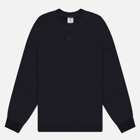 Женская толстовка Reebok Lux Oversized Crew Neck, цвет чёрный, размер L