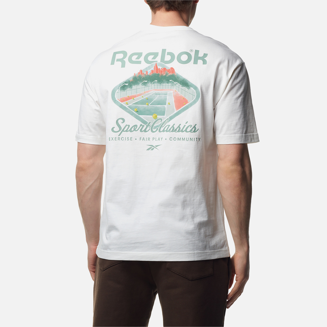 Reebok Мужская футболка Classic Court Sport