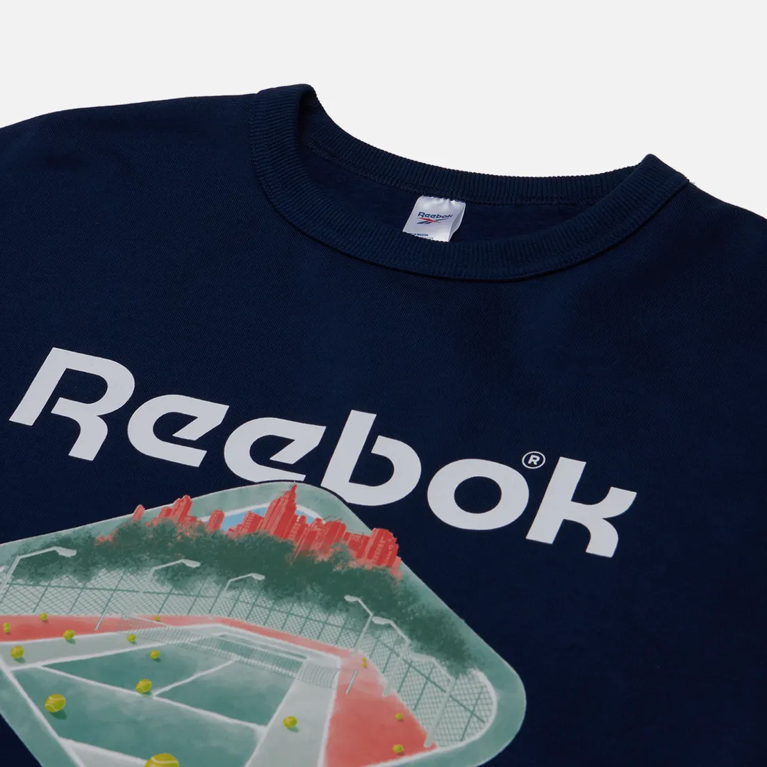 Reebok Мужская толстовка Classic Court Sport Crew Neck