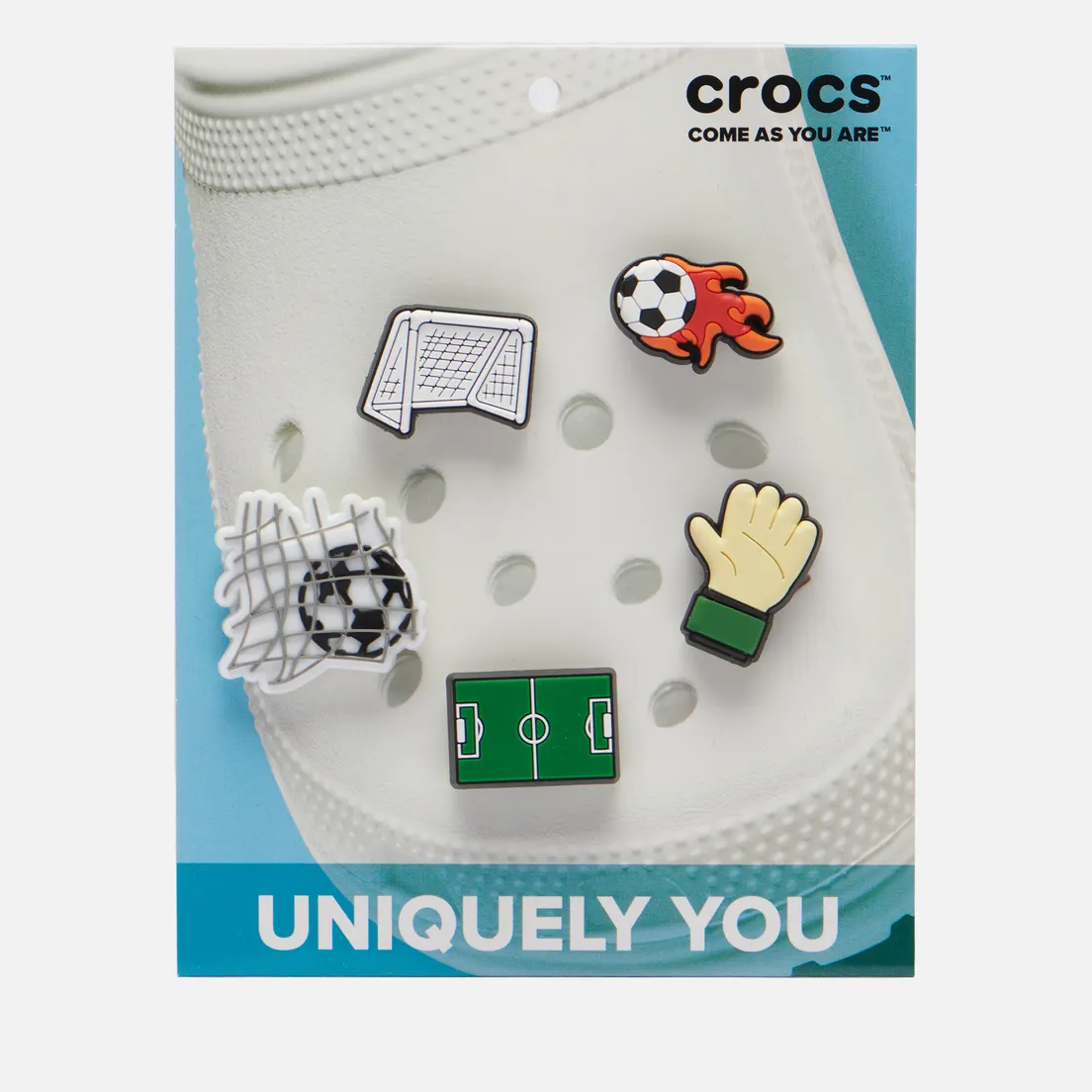 Crocs Джибитсы Charms Big Time Soccer 5-Pack