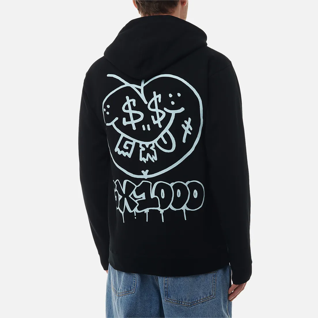 GX1000 Мужская толстовка Face Plant Hoodie