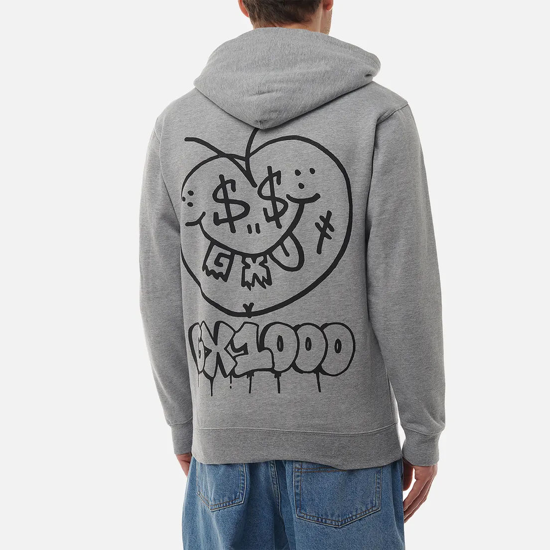 GX1000 Мужская толстовка Face Plant Hoodie