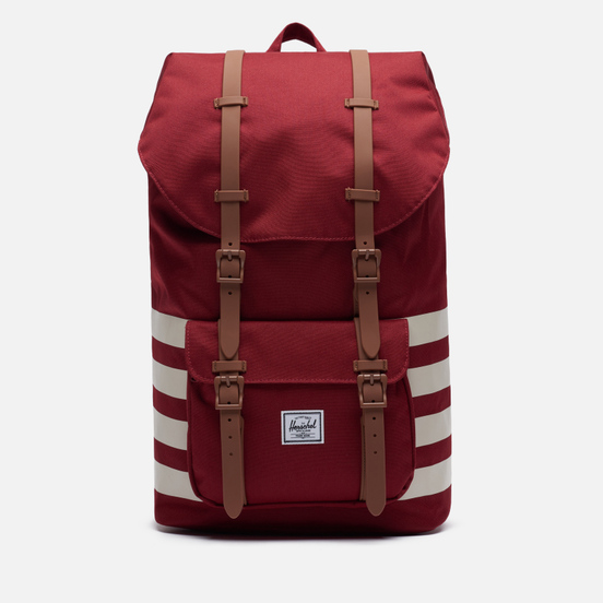 Рюкзак Herschel Supply Co. Little America Rhubarb/Birch Stripe