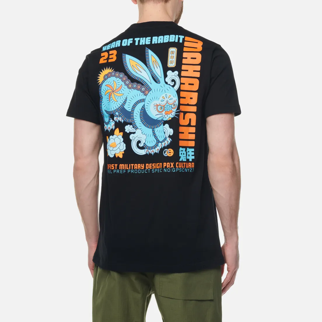 maharishi Мужская футболка x Allister Lee Year Of The Rabbit