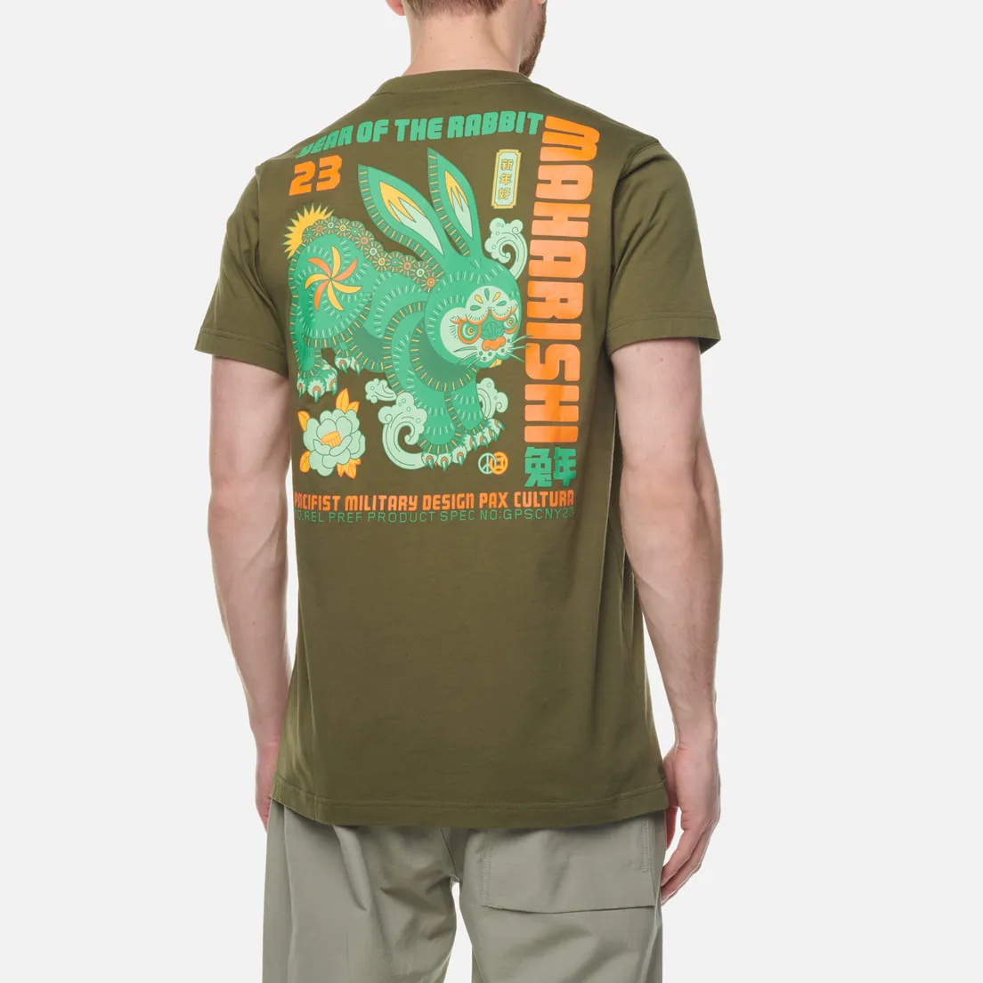 maharishi Мужская футболка x Allister Lee Year Of The Rabbit