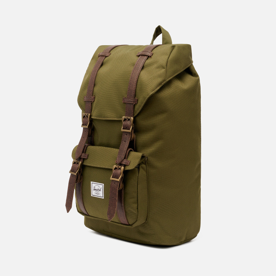 Рюкзак Herschel Supply Co. Herschel Little America Mid-Volume Ivy Green/Chicory Coffee