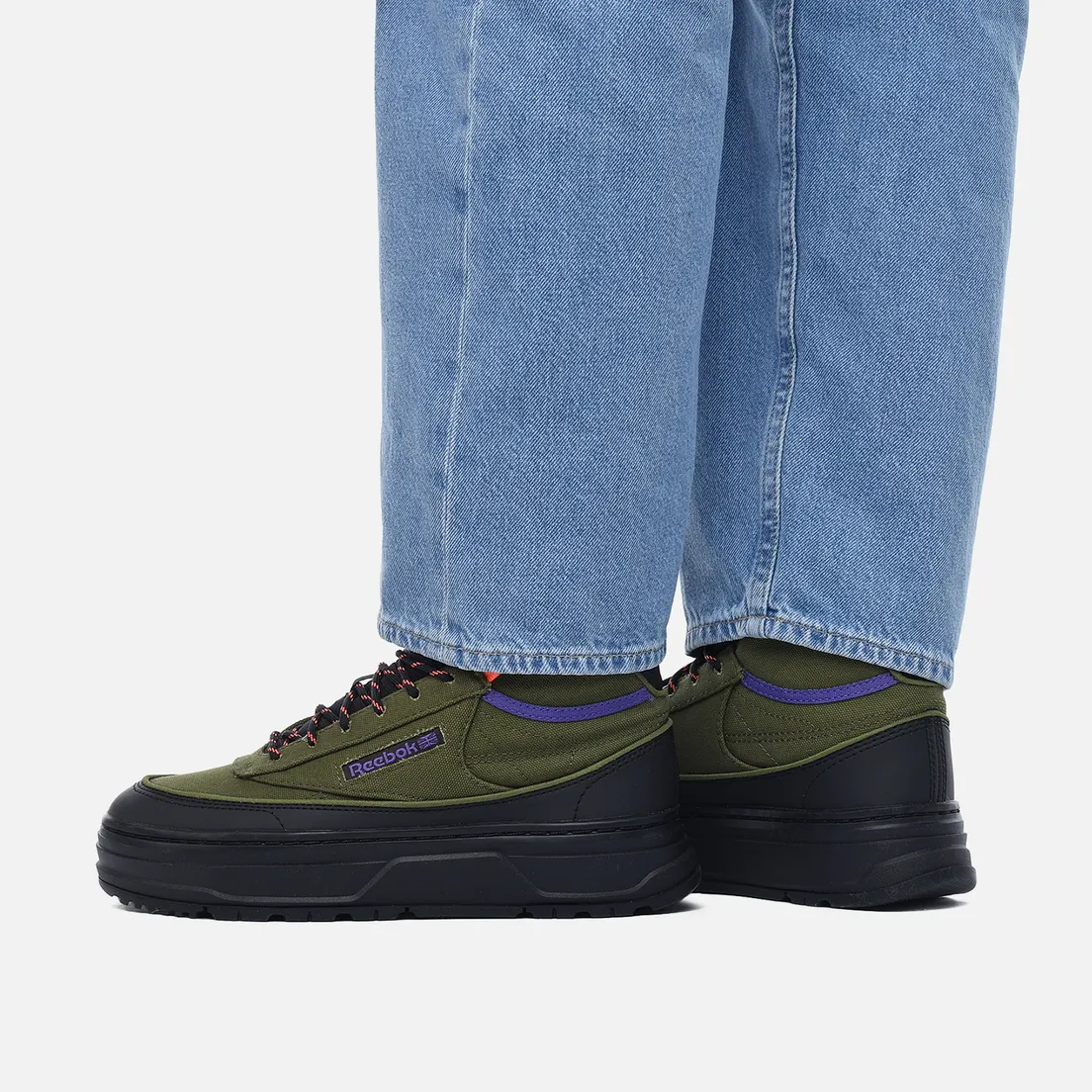 Reebok Женские ботинки Club C Geo Mid
