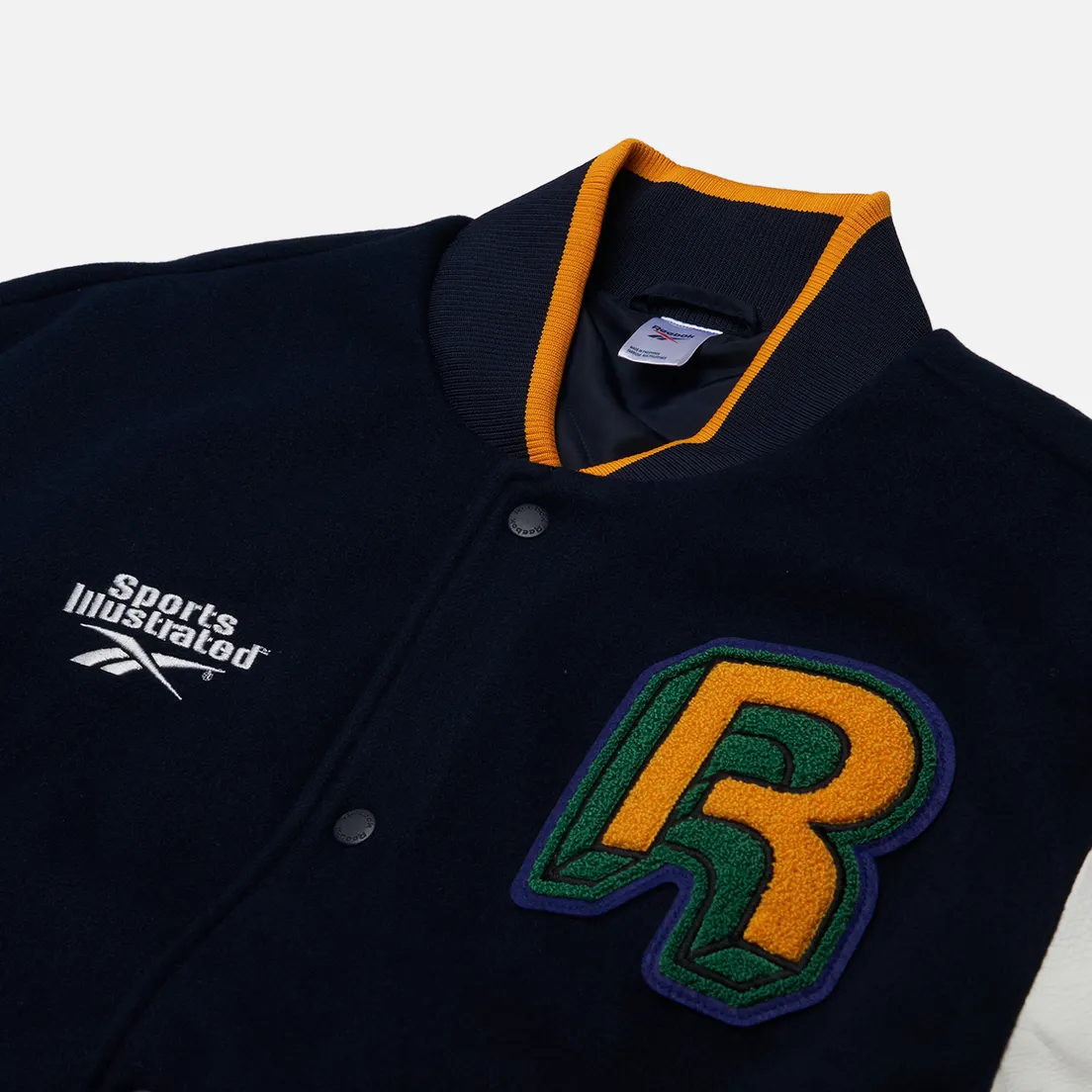 Reebok Мужская куртка бомбер x Sports Illustrated HRN Varsity