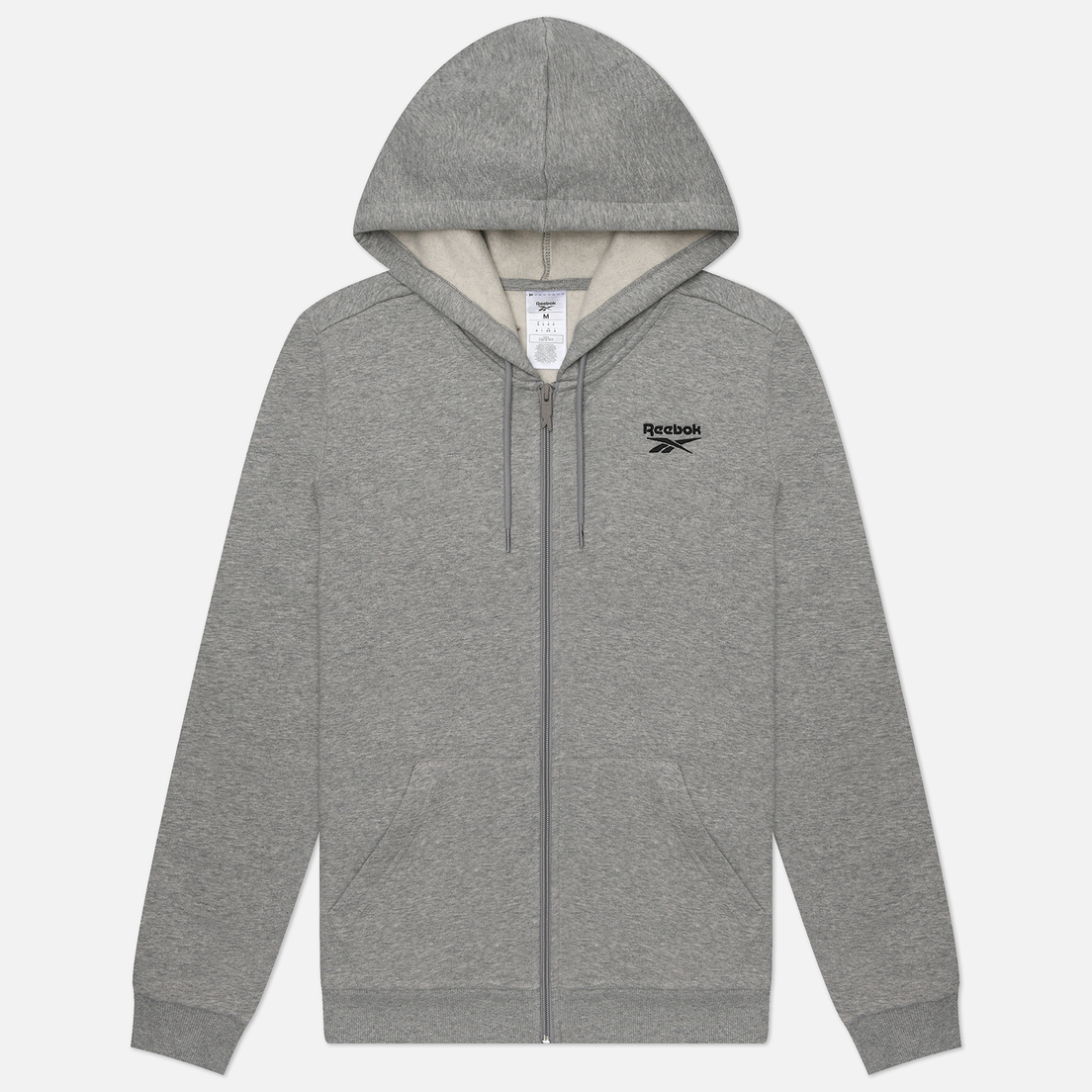 Reebok gray hoodie sale