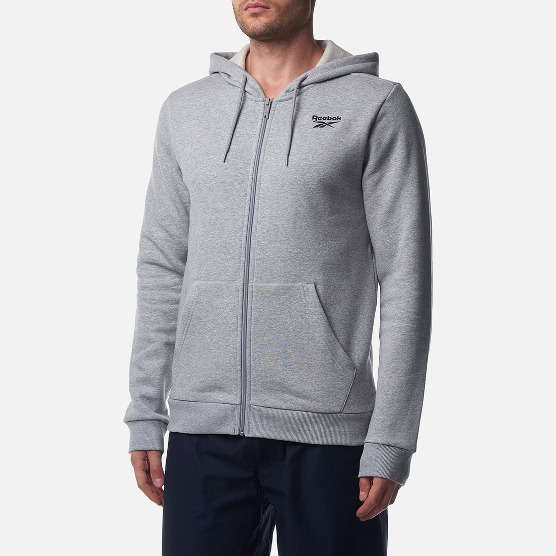 Reebok Мужская толстовка Identity Small Logo Hoodie