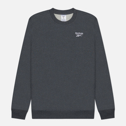 Reebok Мужская толстовка Identity Small Logo Fleece Crew