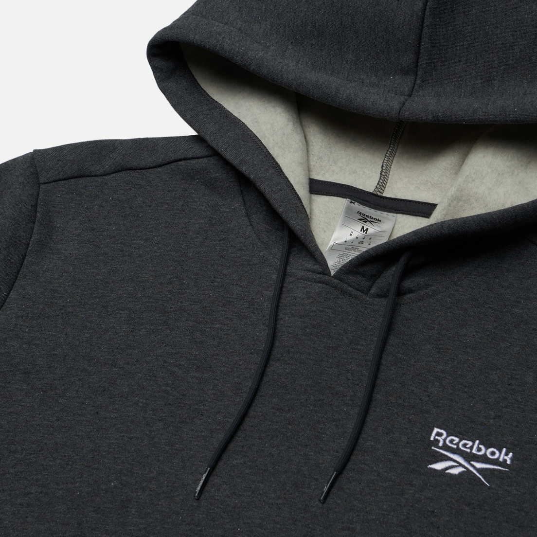 Reebok Мужская толстовка Identity Small Logo Fleece Hoodie