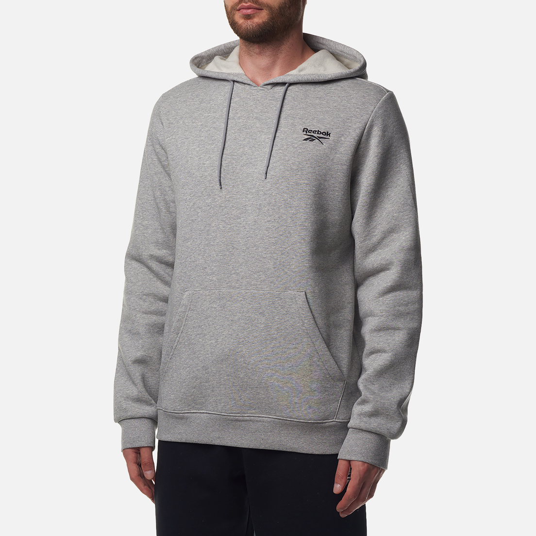 Reebok Мужская толстовка Identity Small Logo Fleece Hoodie