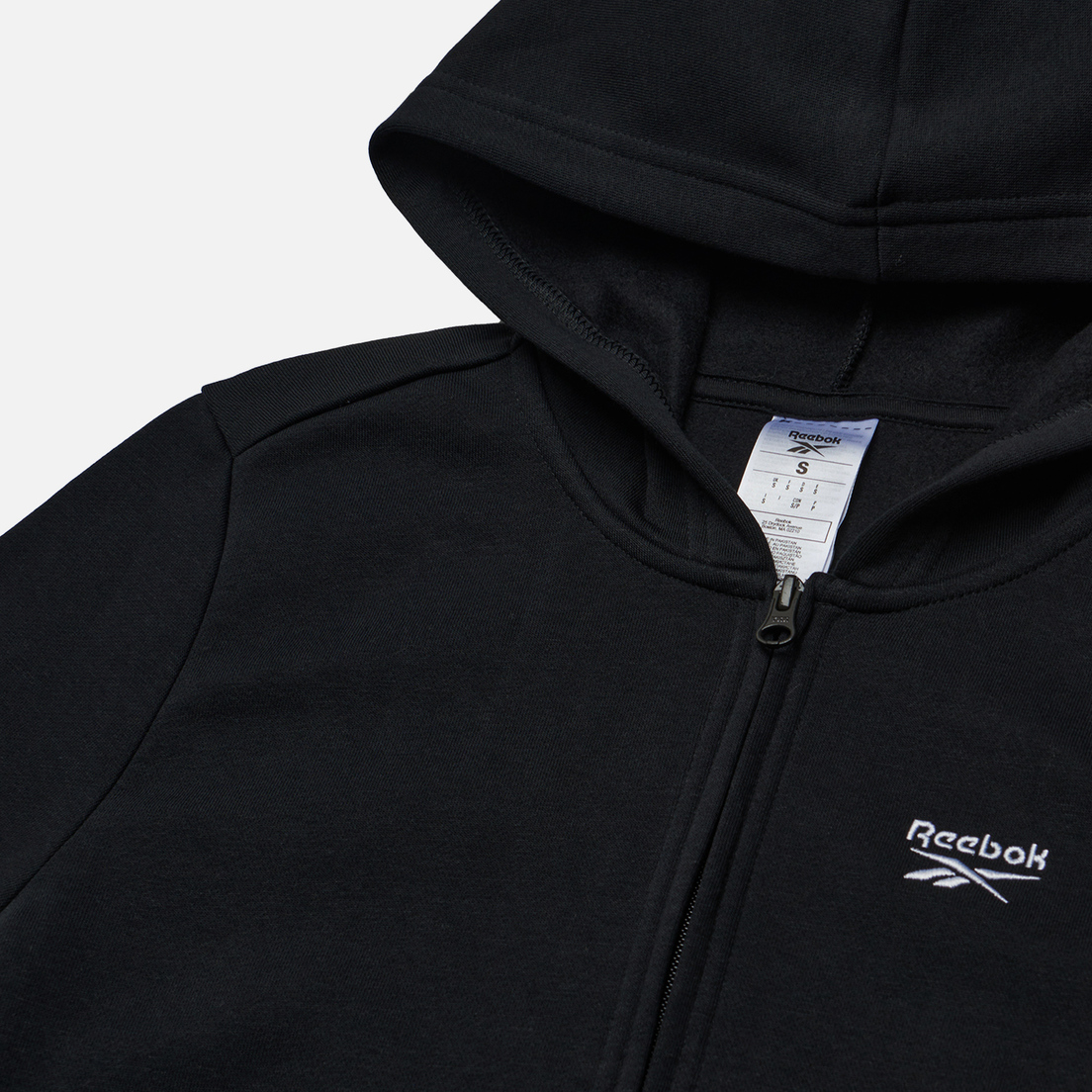 Reebok Женская толстовка Identity Small Logo Fleece Full-Zip Hoodie