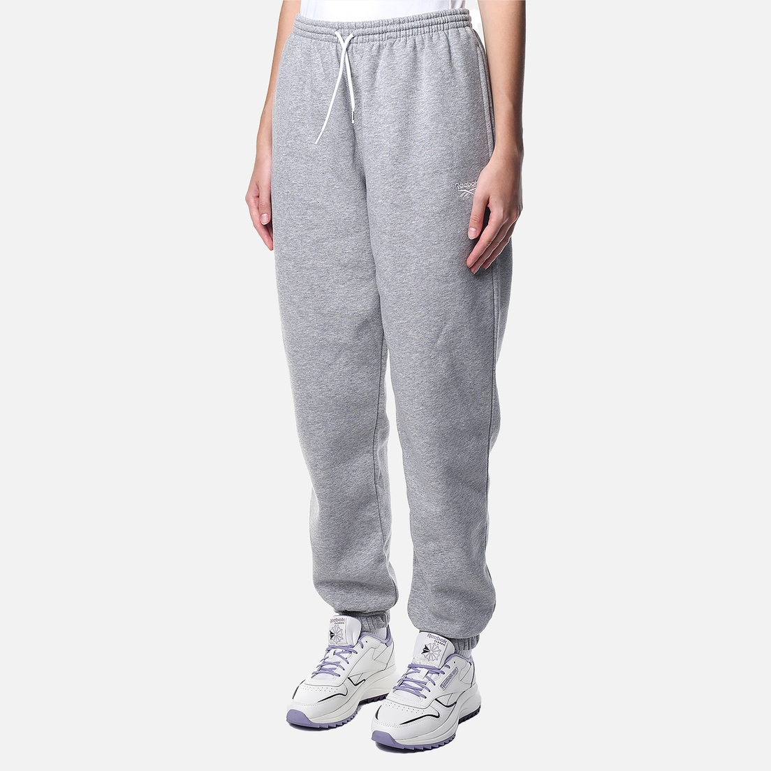 Reebok Женские брюки Identity Small Logo Fleece Joggers