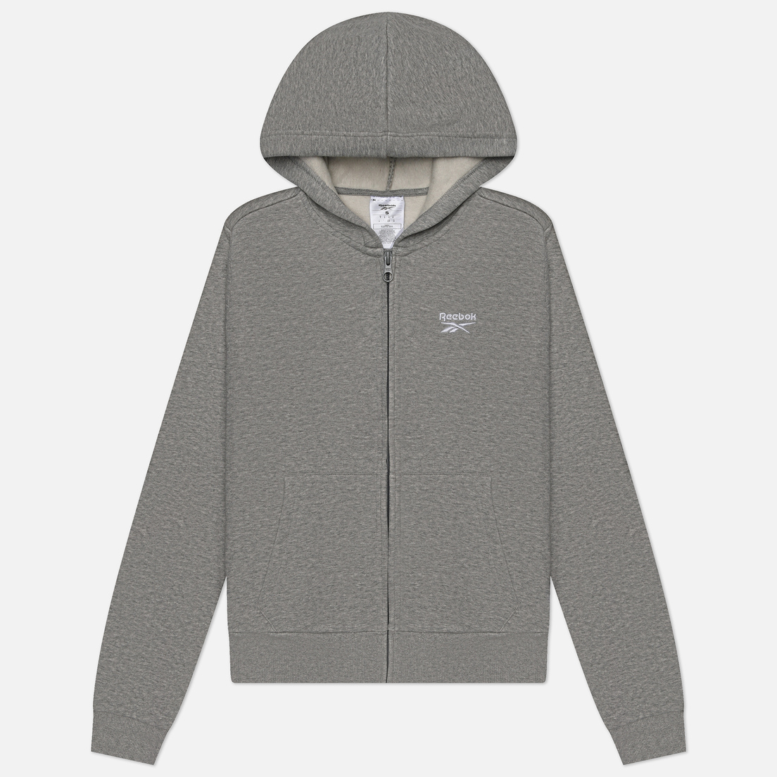 Identity Small Logo Fleece Full Zip Hoodie