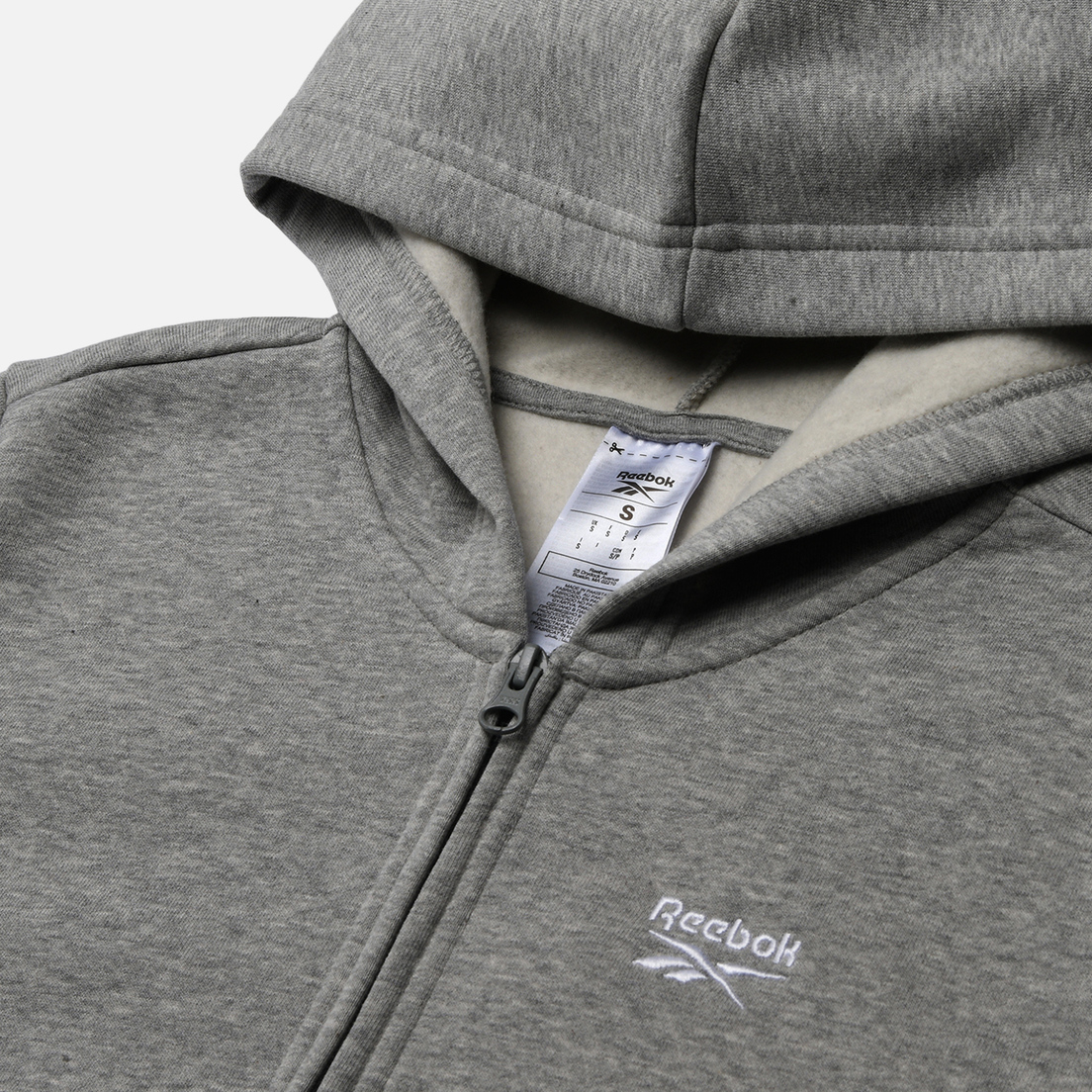 Reebok Женская толстовка Identity Small Logo Fleece Full-Zip Hoodie