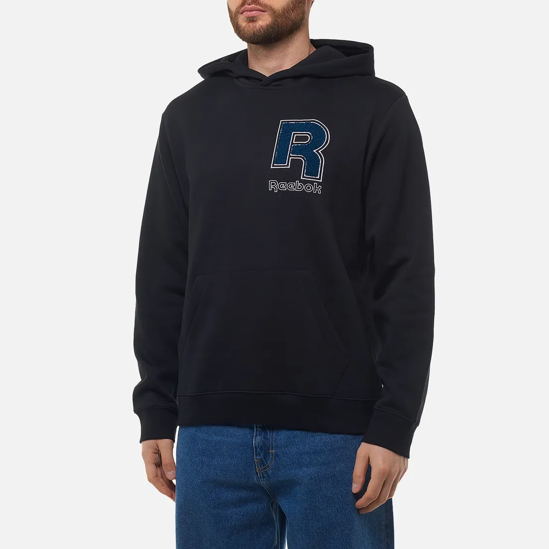 Reebok Мужская толстовка Identity Chenille Hoodie