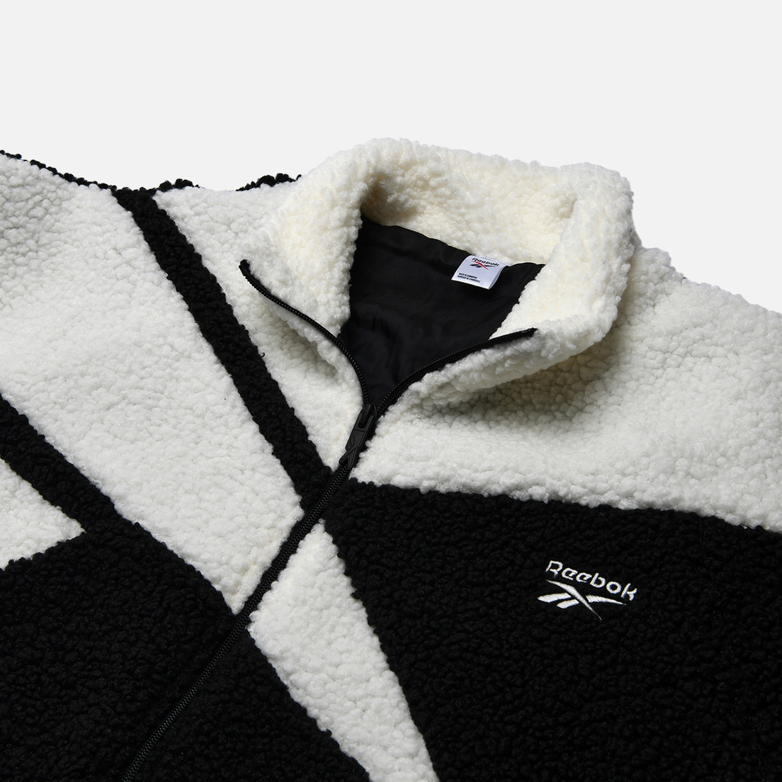 Reebok Мужская флисовая куртка Vector Icon High-Pile Fleece