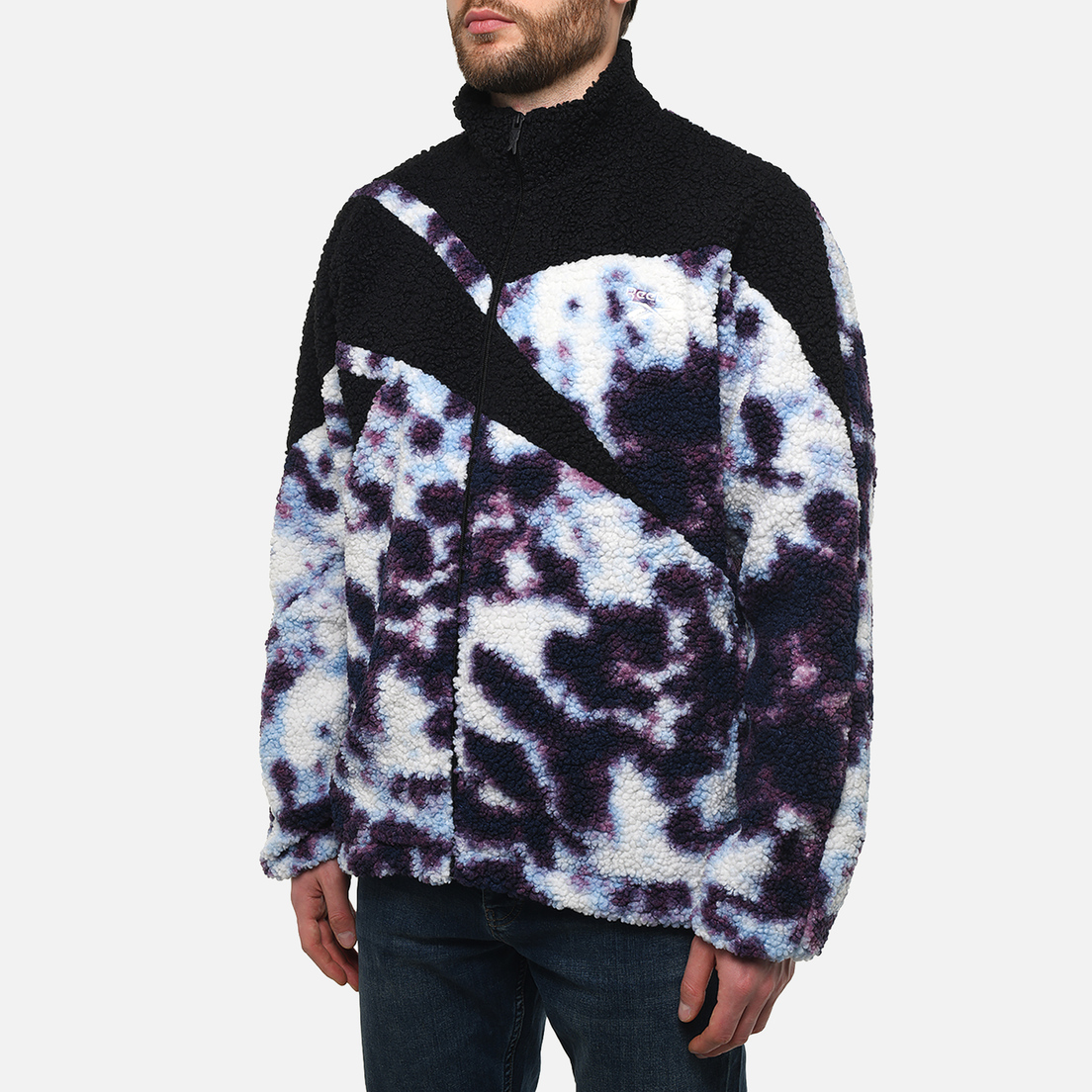 Reebok Мужская флисовая куртка Vector Icon High-Pile Fleece