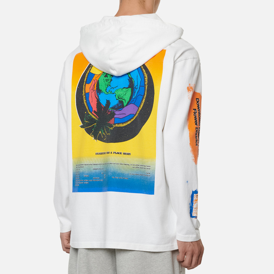 Мужская толстовка Converse x Rokit Hoodie White