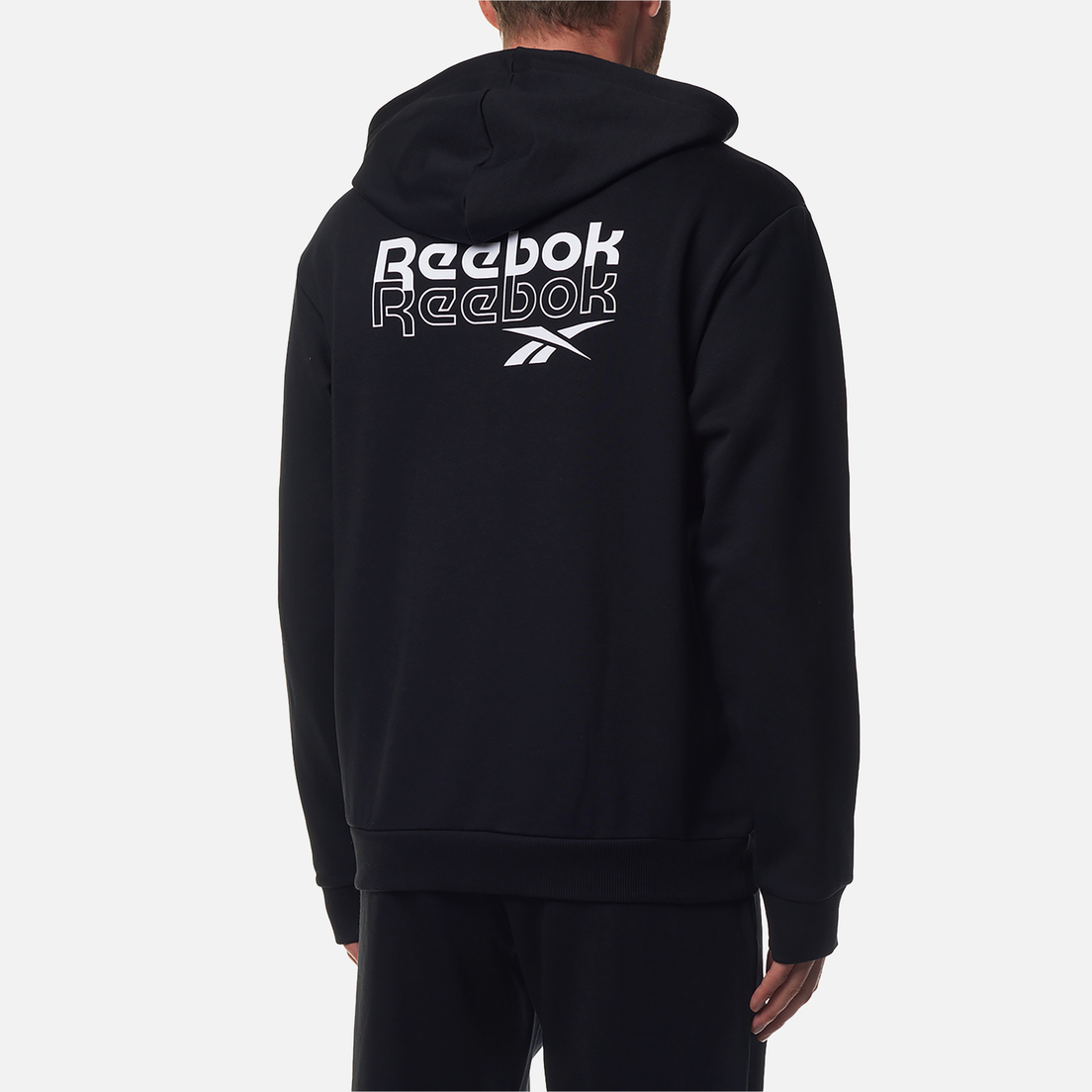 Reebok Мужская толстовка Identity Brand Proud Full-Zip Hoodie