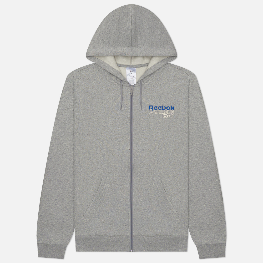 Reebok Мужская толстовка Identity Brand Proud Full-Zip Hoodie