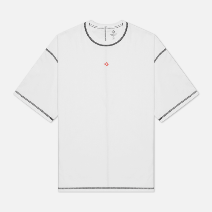 Мужская футболка Converse, цвет белый, размер M