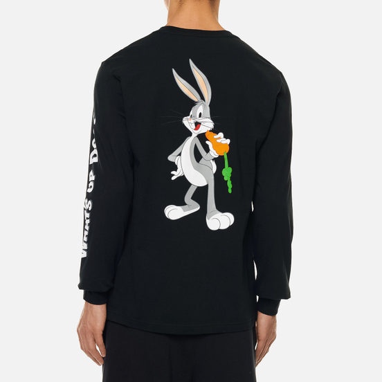 Мужской лонгслив Converse x Bugs Bunny Print Black