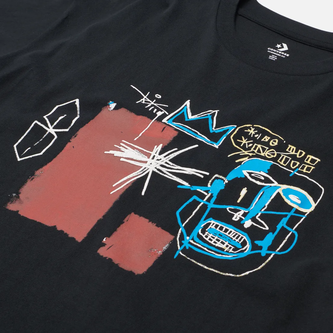 Converse Мужская футболка x Basquiat Elevated Graphic