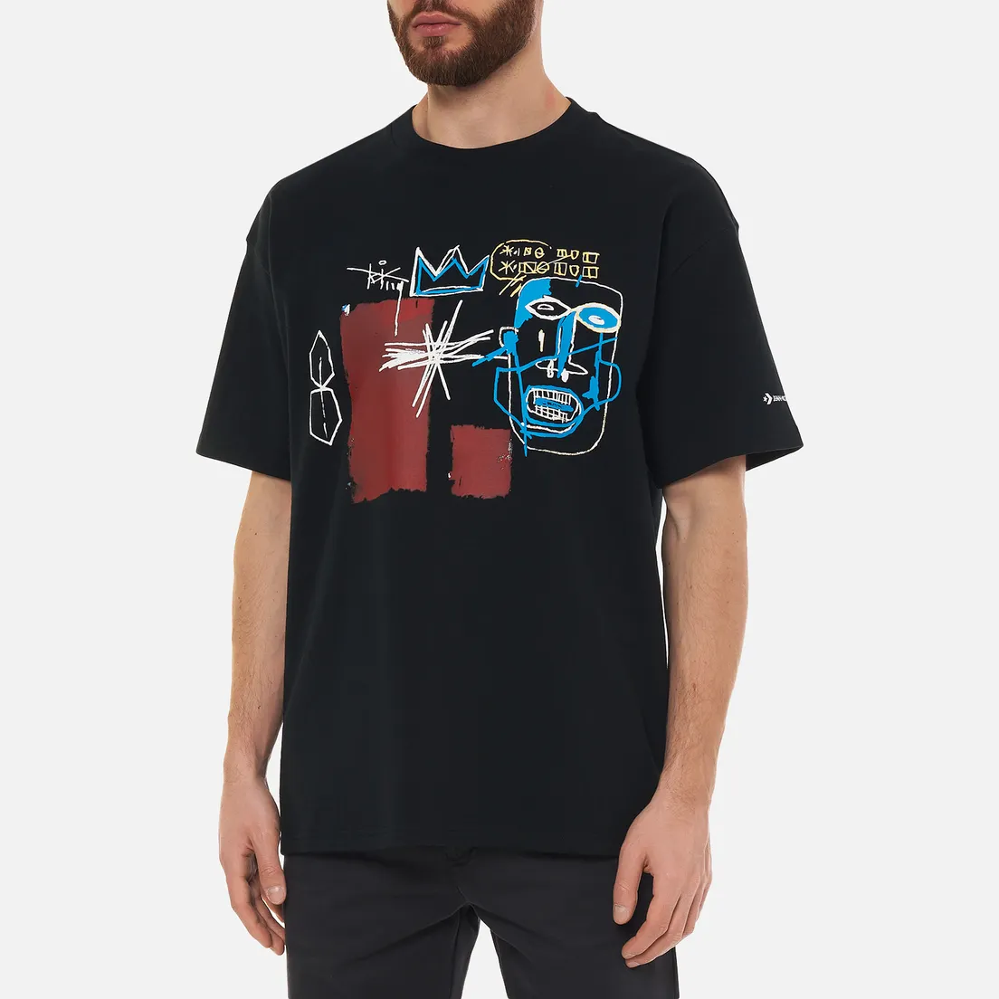 Converse Мужская футболка x Basquiat Elevated Graphic