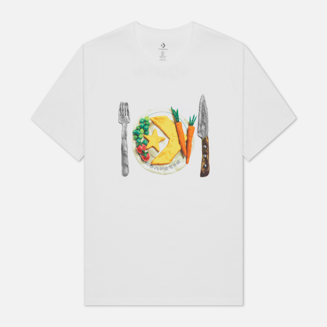 Converse Мужская футболка Create Your Dinner